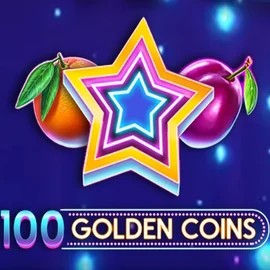 Slots logo of 100 Golden Coins from Amusnet Interactive at GramsBet Casino