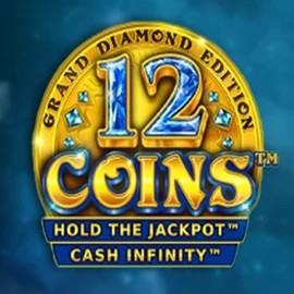12 Coins Grand Diamond Edition logo by Wazdan at GramsBet Casino