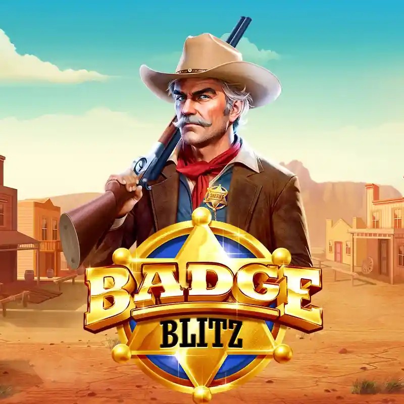 Badge Blitz logo by Pragmatic Play GramsBet Casino