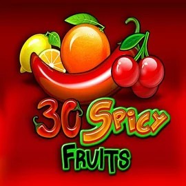 30 Spicy Fruits online game logo by Amusnet Interactive on gramsbetonline.com