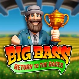 Big Bass Return to the Races logo by Pragmatic Play at GramsBet Casino