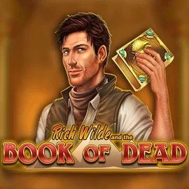 Official Slots logo: Book of Dead by Play'n GO at GramsBet Casino