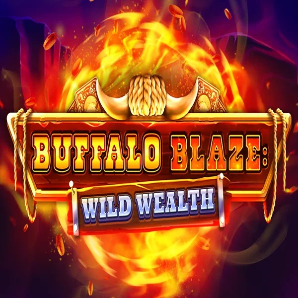Buffalo Blaze Wild Wealth logo – Slots by OctoPlay at GramsBet Casino