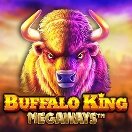 Buffalo King Megaways slot logo by Pragmatic Play at GramsBet Casino