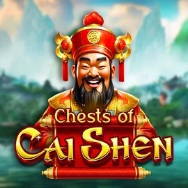 Chests of Cai Shen slot logo by Pragmatic Play at GramsBet Casino