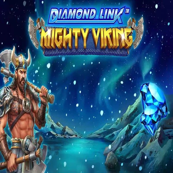 Diamond Link Mighty Viking slot icon by Greentube, available at GramsBet Casino