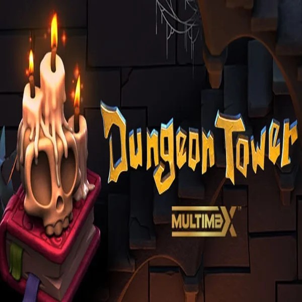Dungeon Tower online game logo by Peter & Sons on gramsbetonline.com