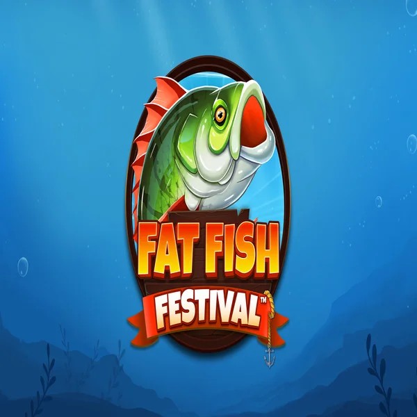 Fat Fish Festival logo by Wishbone Games at GramsBet Casino