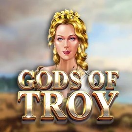 Gods of Troy online game logo by Red Tiger Gaming on gramsbetonline.com