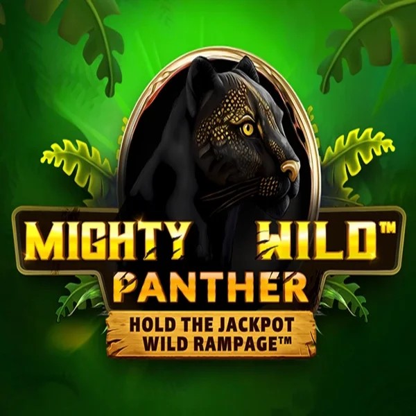 Mighty Wild Panther slot logo by Wazdan at GramsBet Casino