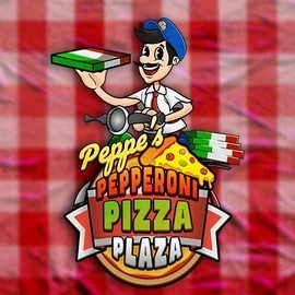 Peppe’s Pepperoni Pizza Plaza logo by Pragmatic Play GramsBet Casino