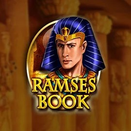 Slots logo of Ramses Book Deluxe from Gamomat at GramsBet Casino
