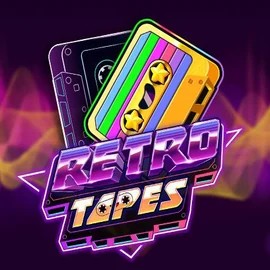 Official Slots logo: Retro Tapes by Push Gaming at GramsBet Casino
