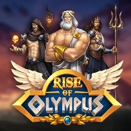 Slots logo of Rise of Olympus from Play'n GO at GramsBet Casino
