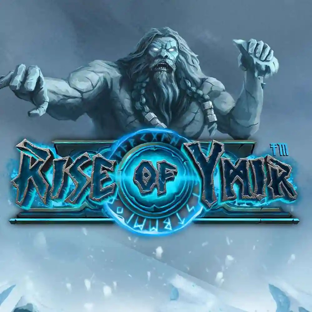 Rise of Ymir slot visual from Hacksaw Gaming available on gramsbetonline.com