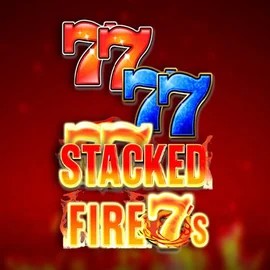 Stacked Fire 7s slot logo by Inspired Gaming at GramsBet Casino